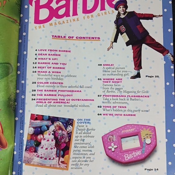 Barbie- The Magazine for Girls- September/October 1993. - Picture 5 of 5